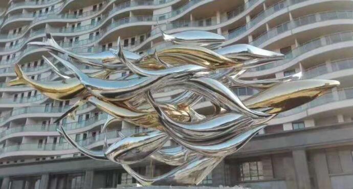 不銹鋼魚群雕塑.jpg 不銹鋼魚群雕塑.jpg